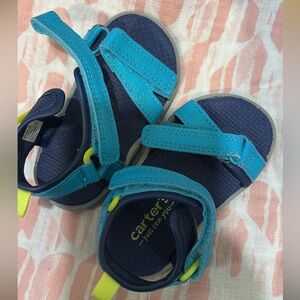 Carters size 4 sandals.